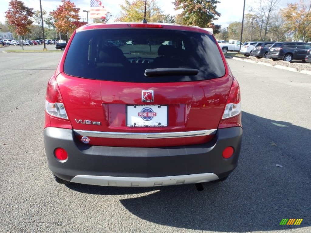 2010 VUE XE - Crystal Red Tintcoat / Gray photo #8