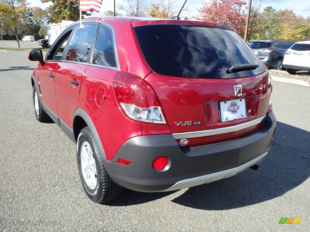 2010 VUE XE - Crystal Red Tintcoat / Gray photo #9