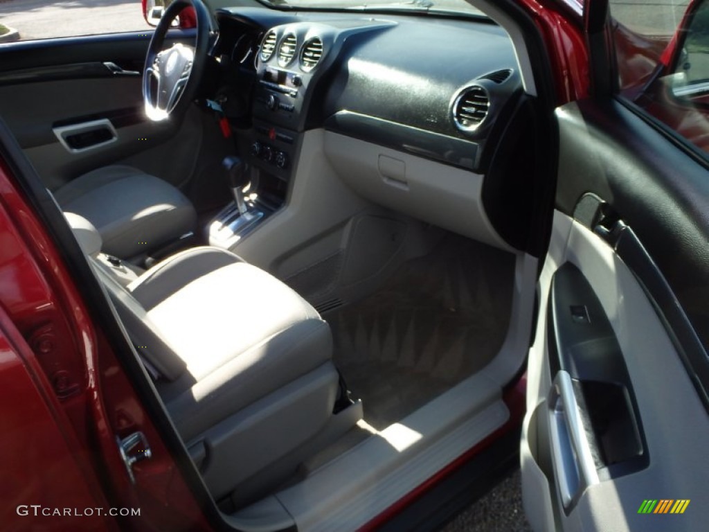 2010 VUE XE - Crystal Red Tintcoat / Gray photo #11