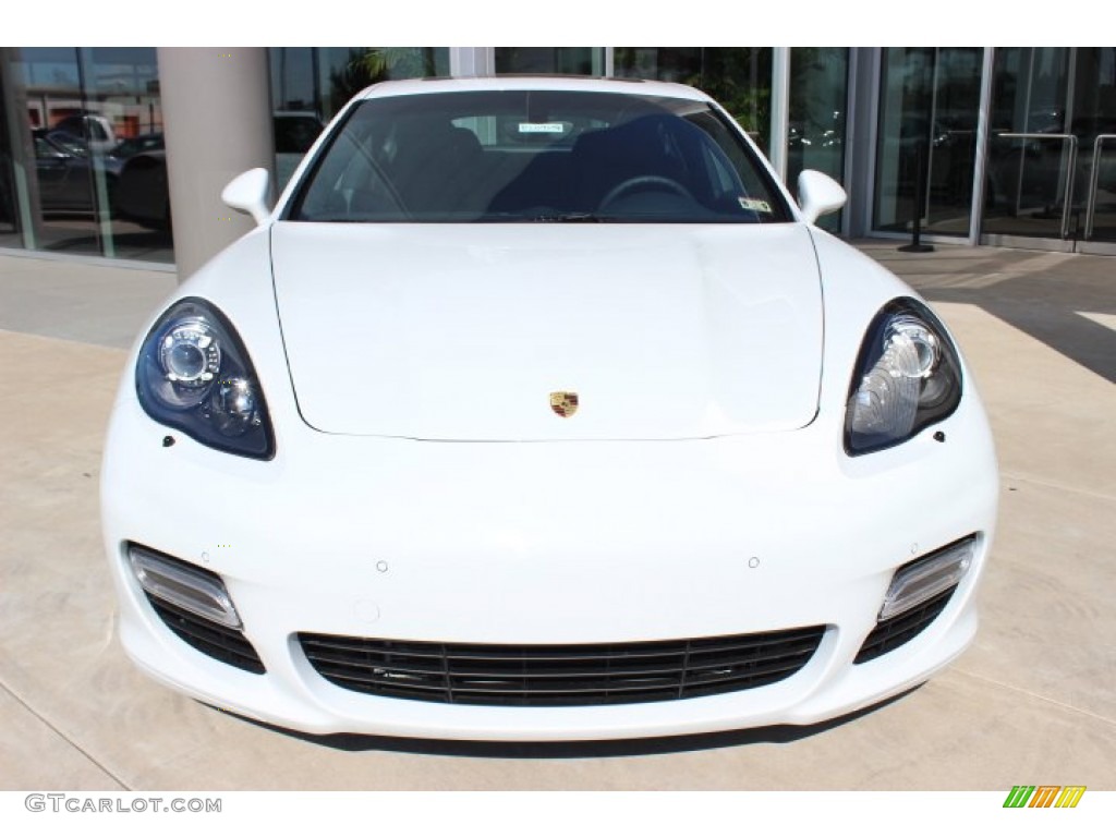 Carrara White 2013 Porsche Panamera Turbo S Exterior Photo #87232704