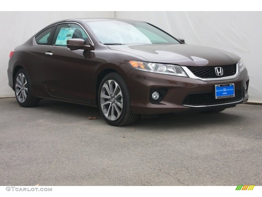 2014 Accord EX-L V6 Coupe - Tiger Eye Pearl / Black photo #1