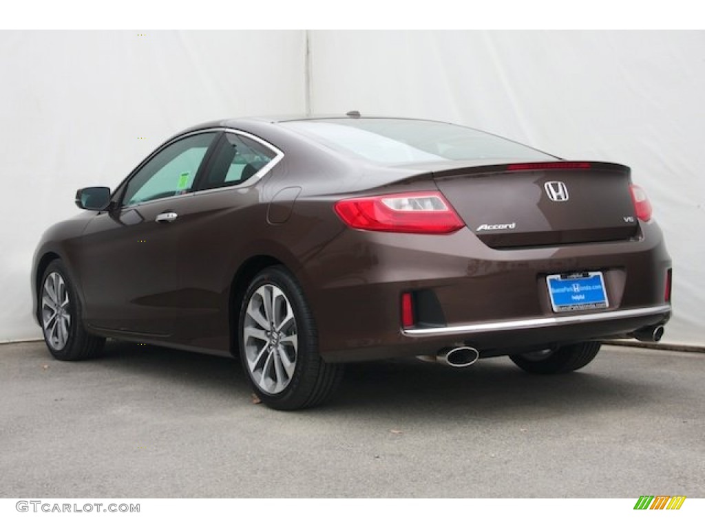 2014 Accord EX-L V6 Coupe - Tiger Eye Pearl / Black photo #2