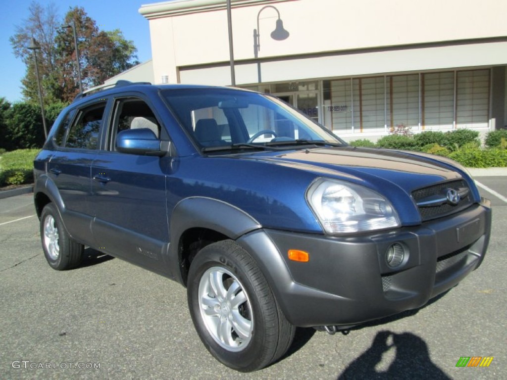 Nautical Blue 2005 Hyundai Tucson GLS V6 Exterior Photo #87233541