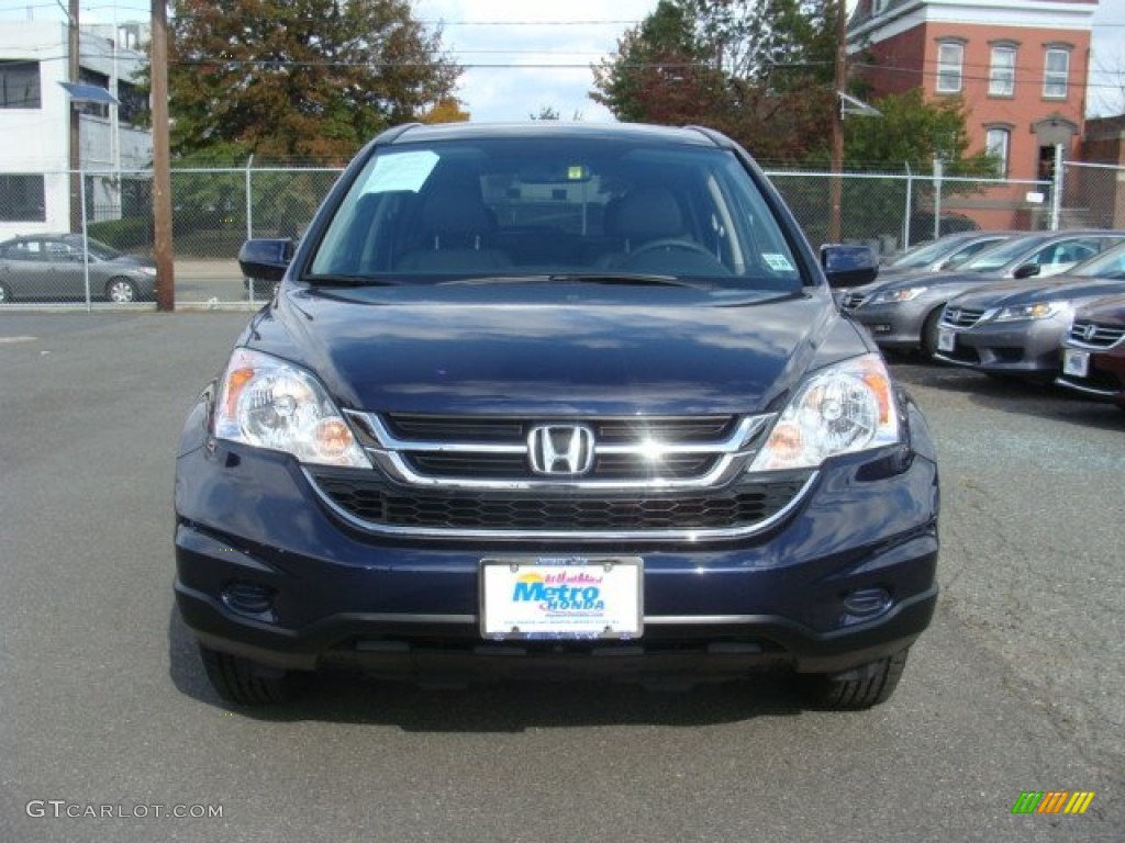 2011 CR-V EX-L 4WD - Royal Blue Pearl / Gray photo #2
