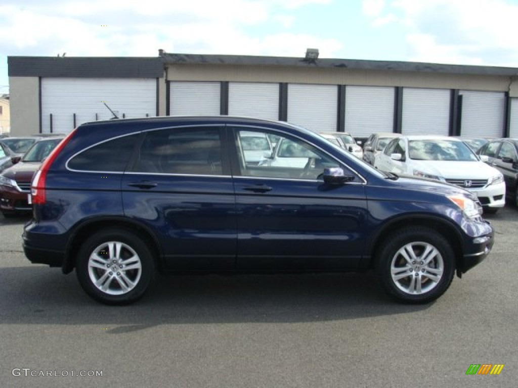 2011 CR-V EX-L 4WD - Royal Blue Pearl / Gray photo #3