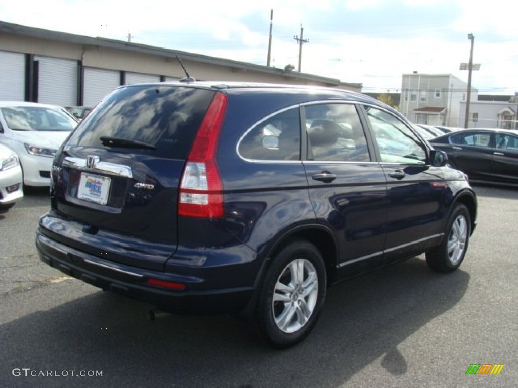 2011 CR-V EX-L 4WD - Royal Blue Pearl / Gray photo #4