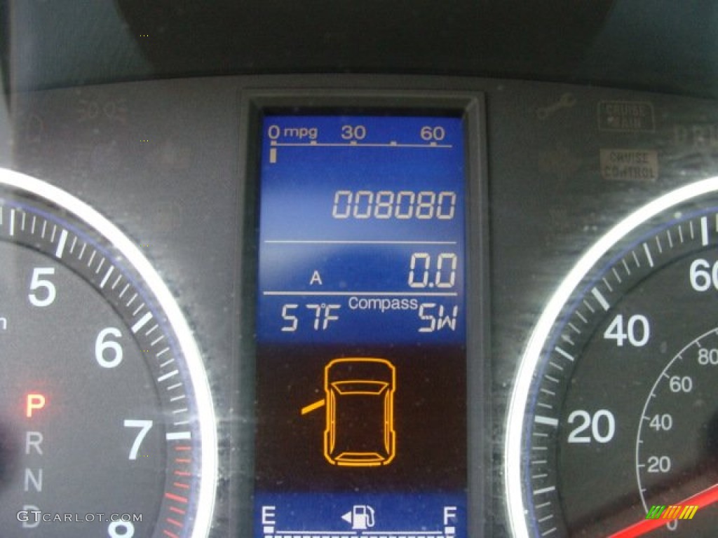 2011 CR-V EX-L 4WD - Royal Blue Pearl / Gray photo #11