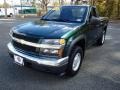 Dark Green Metallic 2005 Chevrolet Colorado LS Regular Cab 4x4