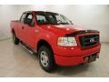 Bright Red - F150 STX SuperCab 4x4 Photo No. 1