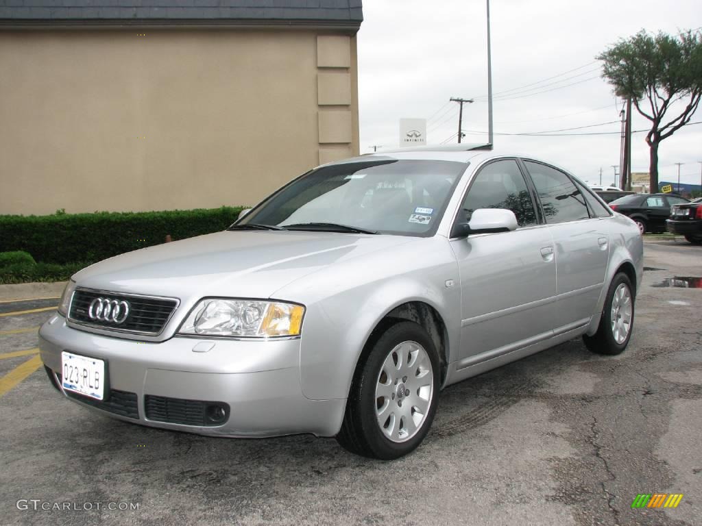 2001 A6 2.8 quattro Sedan - Light Silver Metallic / Onyx photo #3