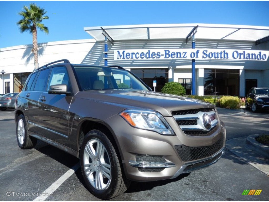 2014 GLK 350 - Pebble Grey Metallic / Almond Beige/Mocha photo #1