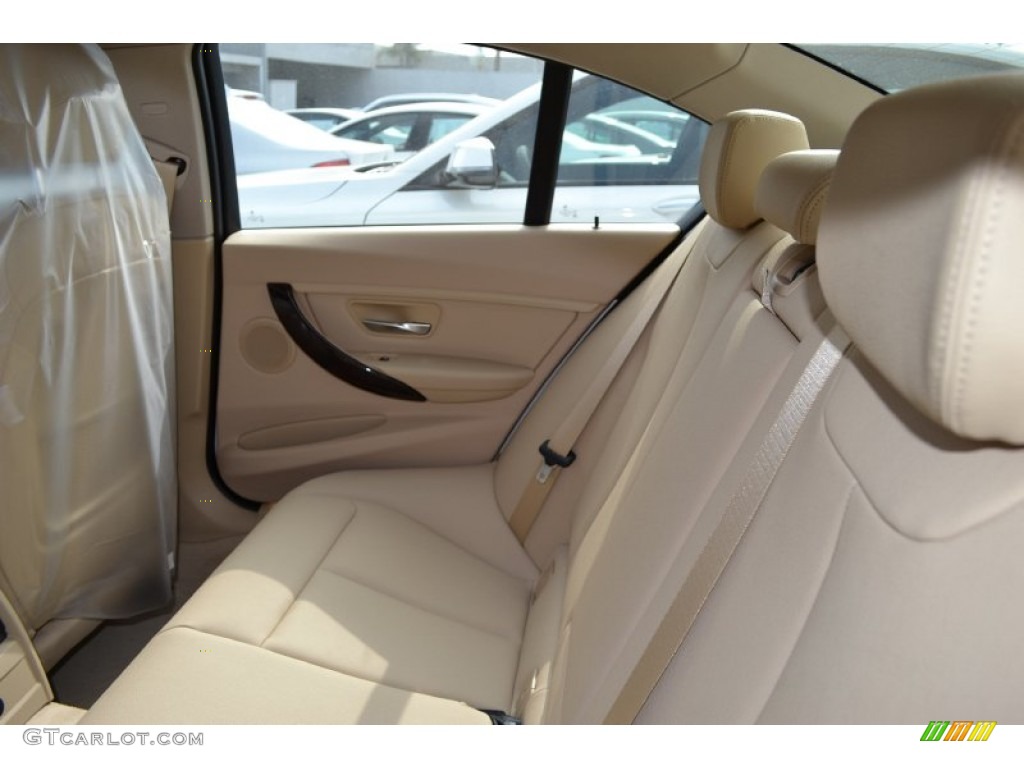 2014 3 Series 328d Sedan - Alpine White / Venetian Beige photo #6