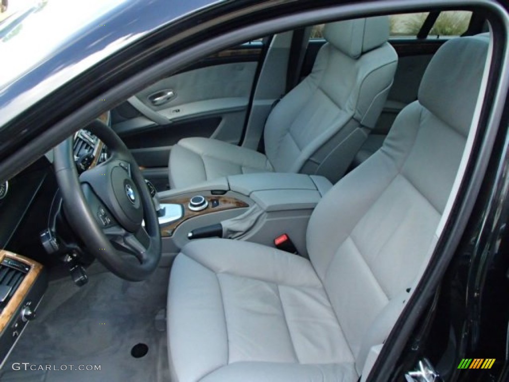 2008 BMW 5 Series 535xi Sports Wagon Front Seat Photo #87234390
