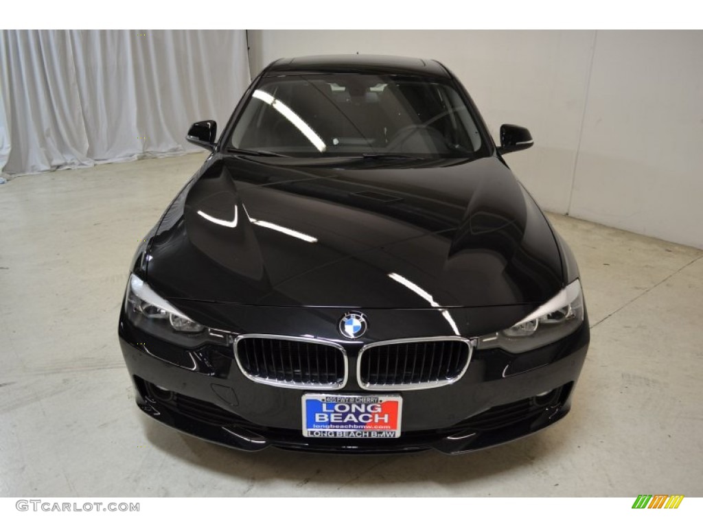 2014 3 Series 328d Sedan - Jet Black / Black photo #4