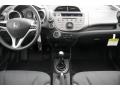 2013 Honda Fit Gray Interior Dashboard Photo