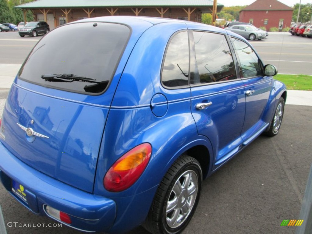 2004 PT Cruiser Limited - Electric Blue Pearlcoat / Taupe/Pearl Beige photo #6