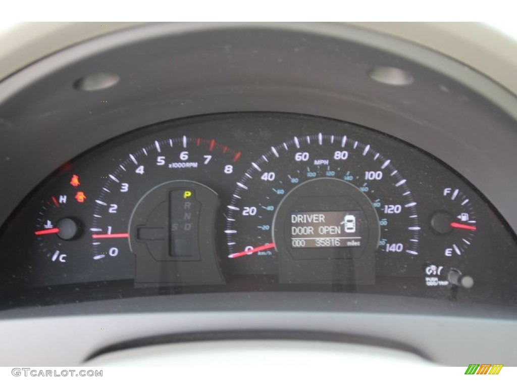 2011 Camry XLE - Super White / Bisque photo #14