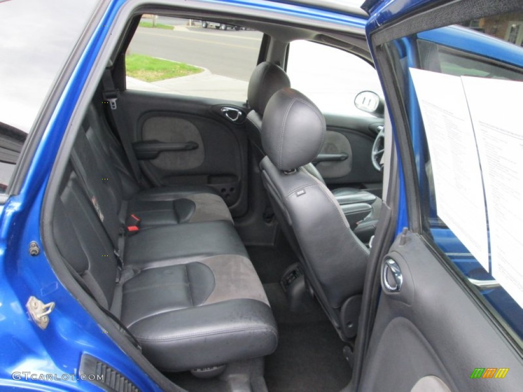 2004 PT Cruiser Limited - Electric Blue Pearlcoat / Taupe/Pearl Beige photo #15