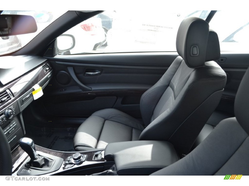 2013 3 Series 335i Convertible - Alpine White / Black photo #6