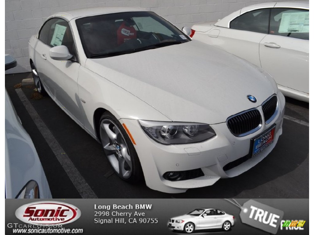 Alpine White BMW 3 Series