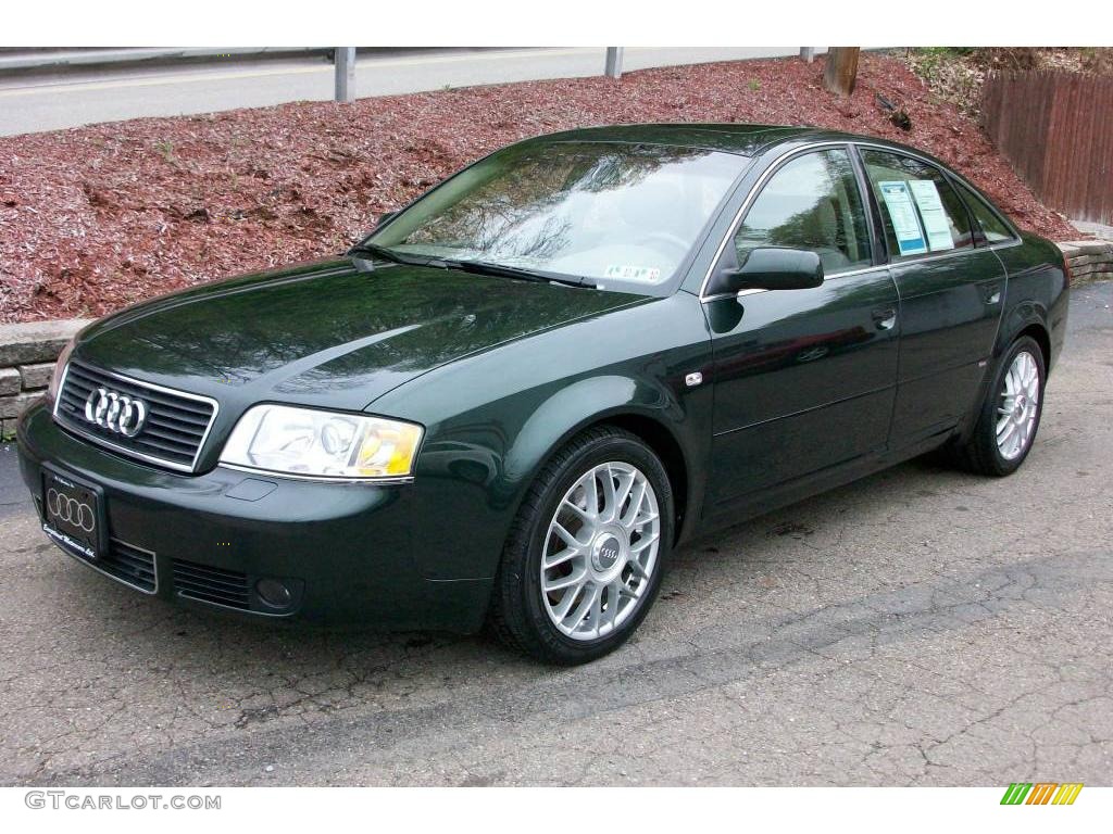 2004 A6 2.7T quattro Sedan - Irish Green Pearl / Platinum photo #1