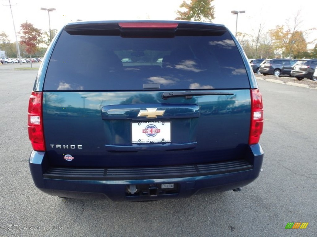 2007 Tahoe LS 4x4 - Bermuda Blue Metallic / Ebony photo #8