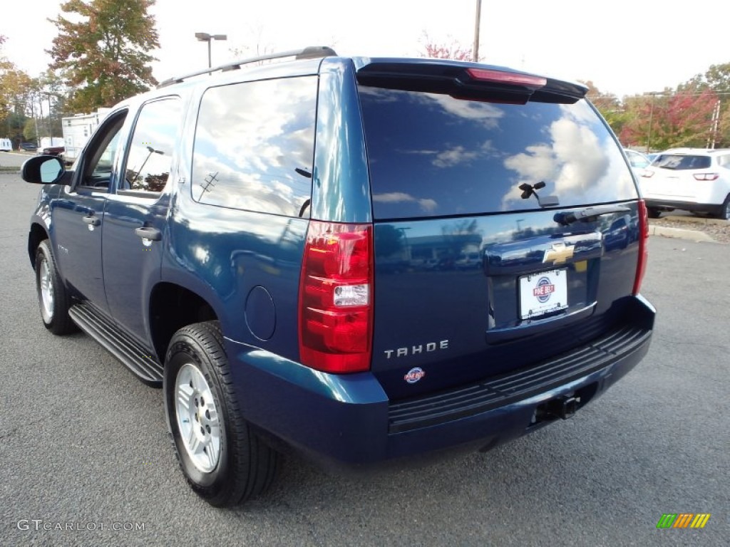 2007 Tahoe LS 4x4 - Bermuda Blue Metallic / Ebony photo #9