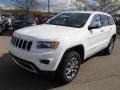 2014 Bright White Jeep Grand Cherokee Limited 4x4  photo #2