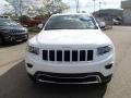 2014 Bright White Jeep Grand Cherokee Limited 4x4  photo #3
