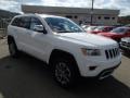 2014 Bright White Jeep Grand Cherokee Limited 4x4  photo #4