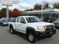 Super White 2010 Toyota Tacoma Access Cab 4x4