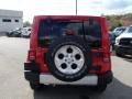 2014 Flame Red Jeep Wrangler Sahara 4x4  photo #7