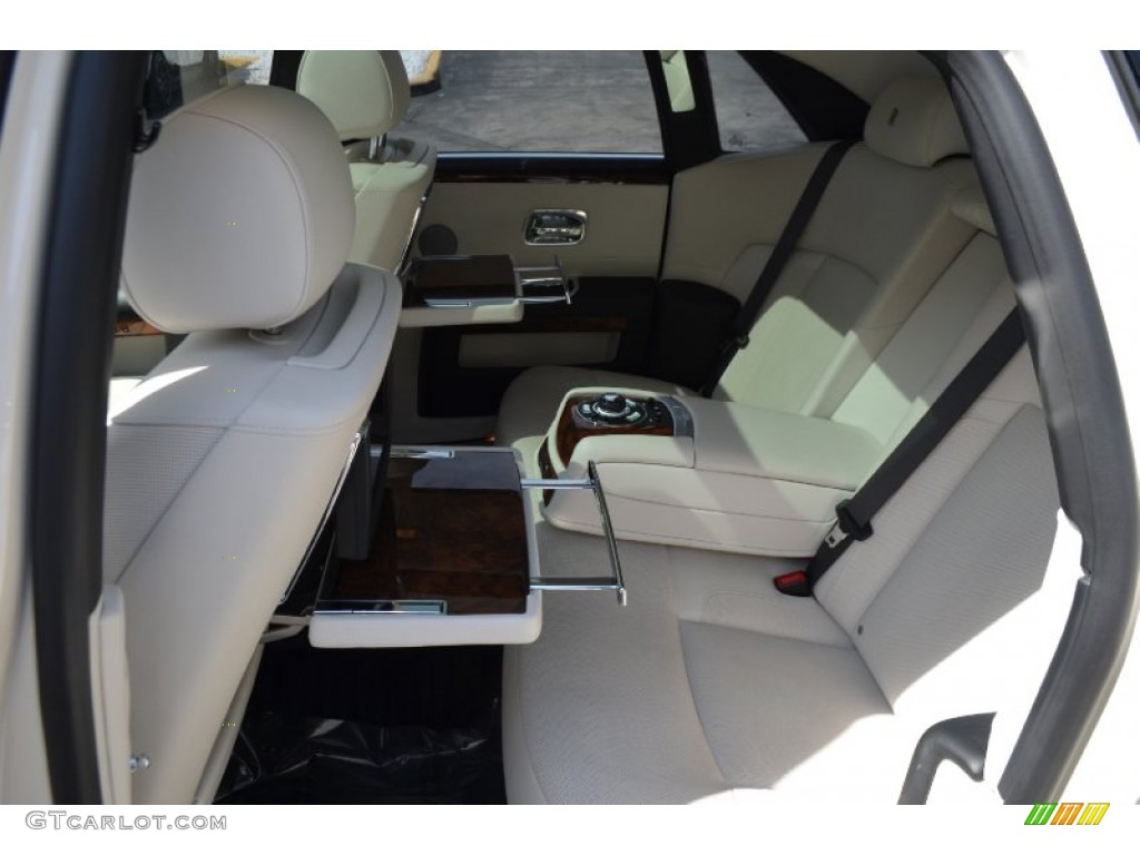 2012 Rolls-Royce Ghost Standard Ghost Model Rear Seat Photo #87238455