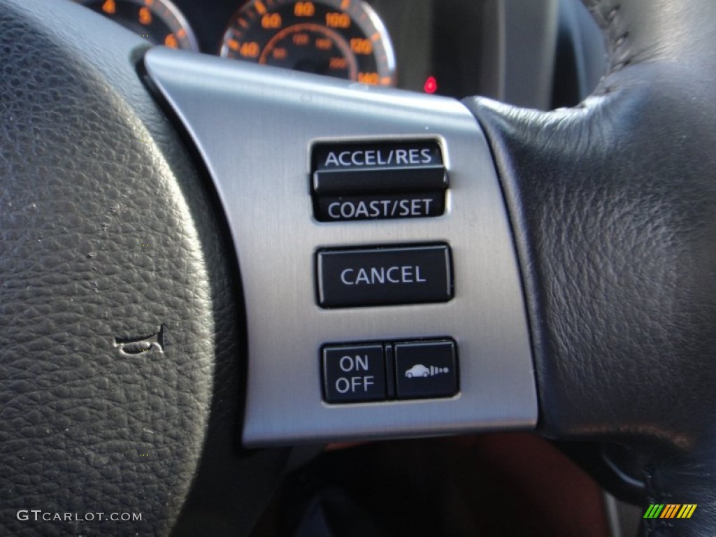 2006 FX 35 AWD - Black Obsidian / Brick/Black photo #13