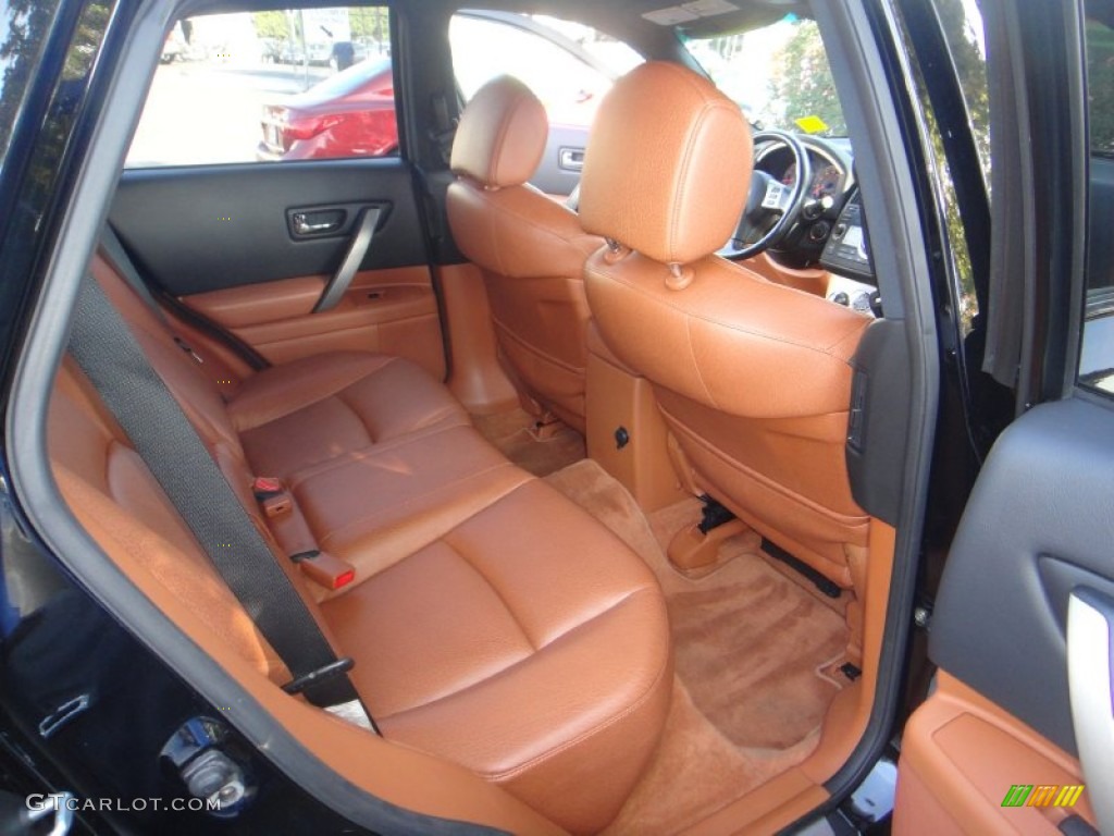 2006 FX 35 AWD - Black Obsidian / Brick/Black photo #24