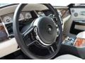 2012 Rolls-Royce Ghost Seashell/Black Interior Steering Wheel Photo