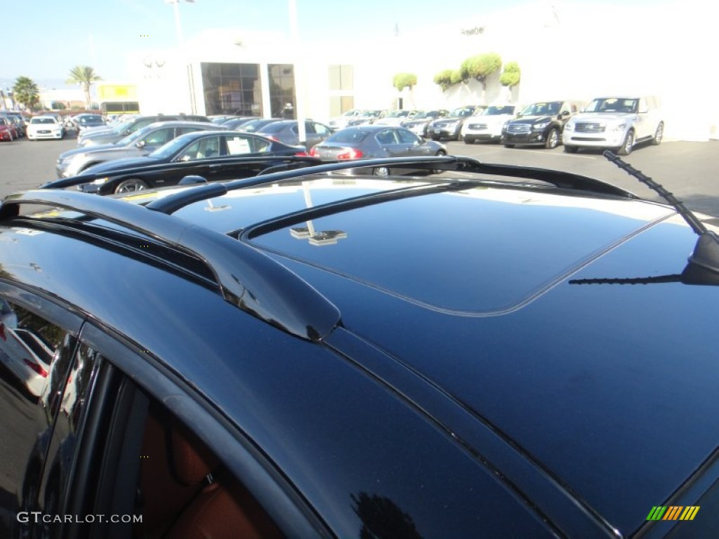 2006 FX 35 AWD - Black Obsidian / Brick/Black photo #30