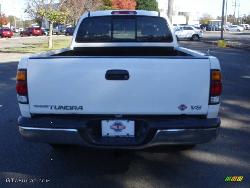 2000 Tundra SR5 Extended Cab - Natural White / Gray photo #5