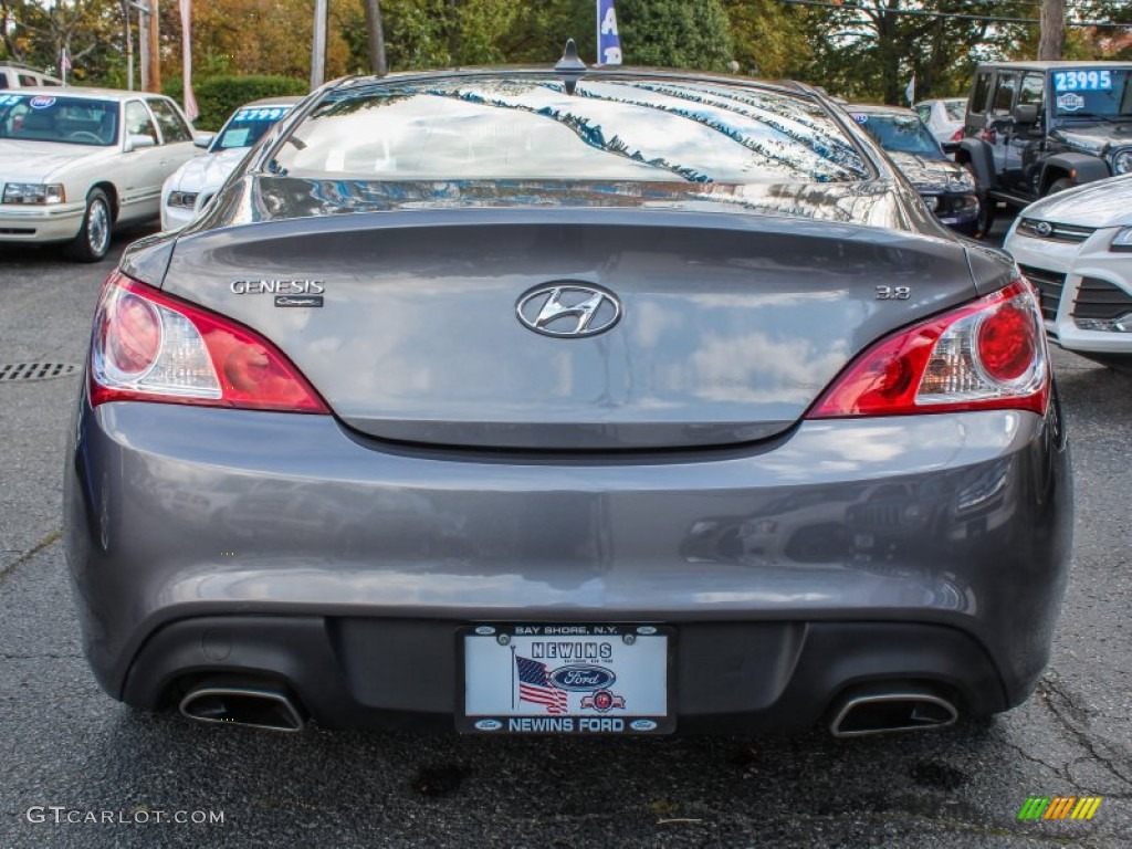 2010 Genesis Coupe 3.8 Coupe - Nordschleife Gray / Black photo #4