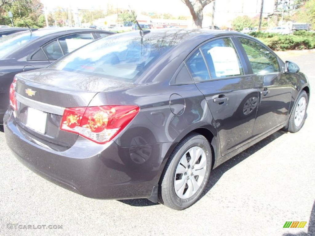 2014 Cruze LS - Blue Ray Metallic / Jet Black/Medium Titanium photo #2