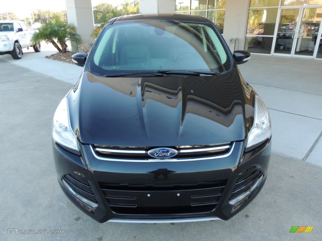 2013 Escape SEL 1.6L EcoBoost - Tuxedo Black Metallic / Charcoal Black photo #2