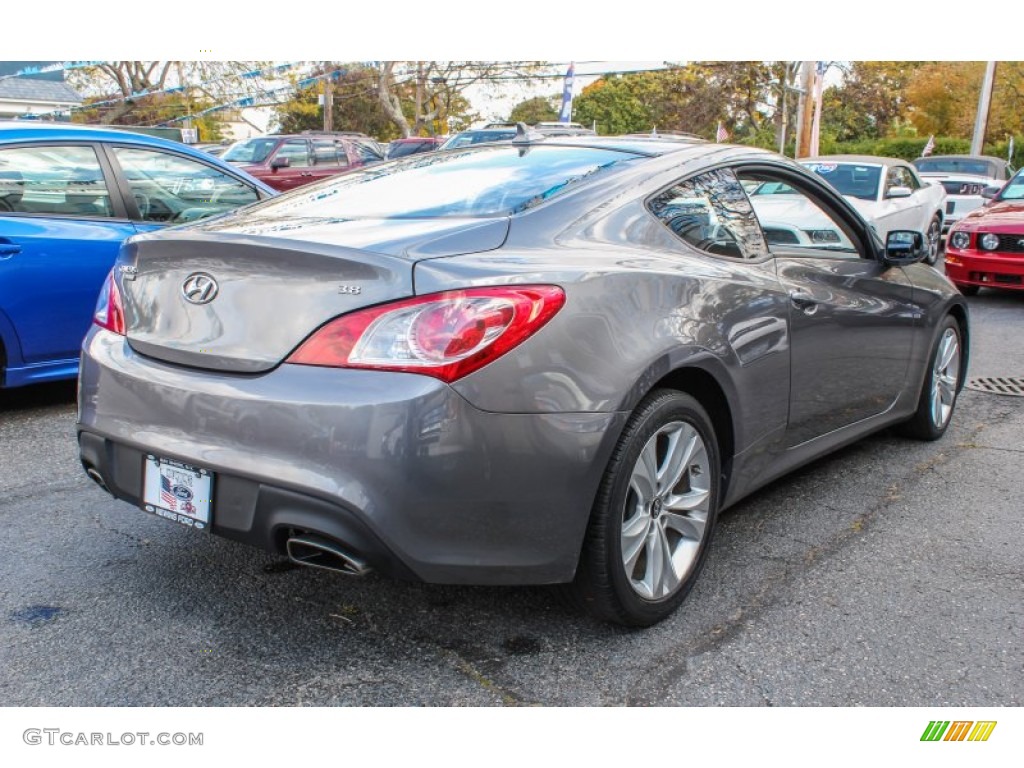 2010 Genesis Coupe 3.8 Coupe - Nordschleife Gray / Black photo #5