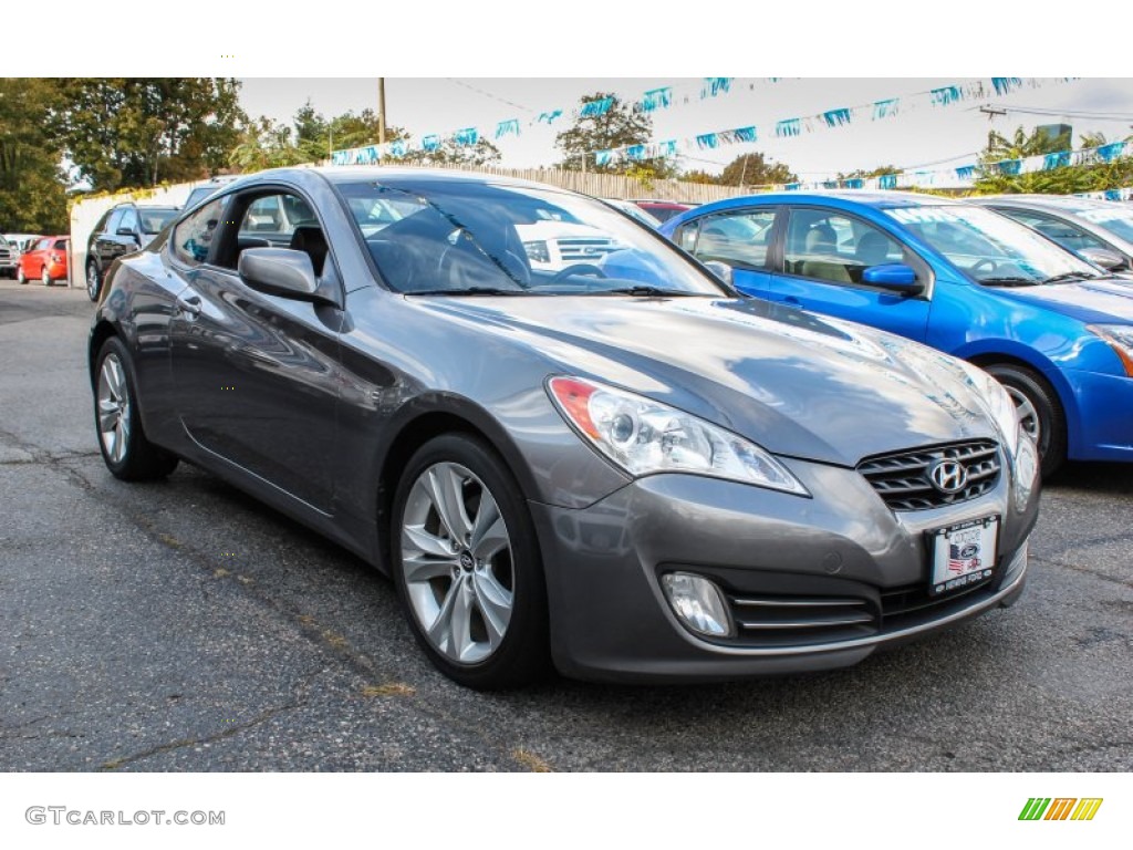 2010 Genesis Coupe 3.8 Coupe - Nordschleife Gray / Black photo #6