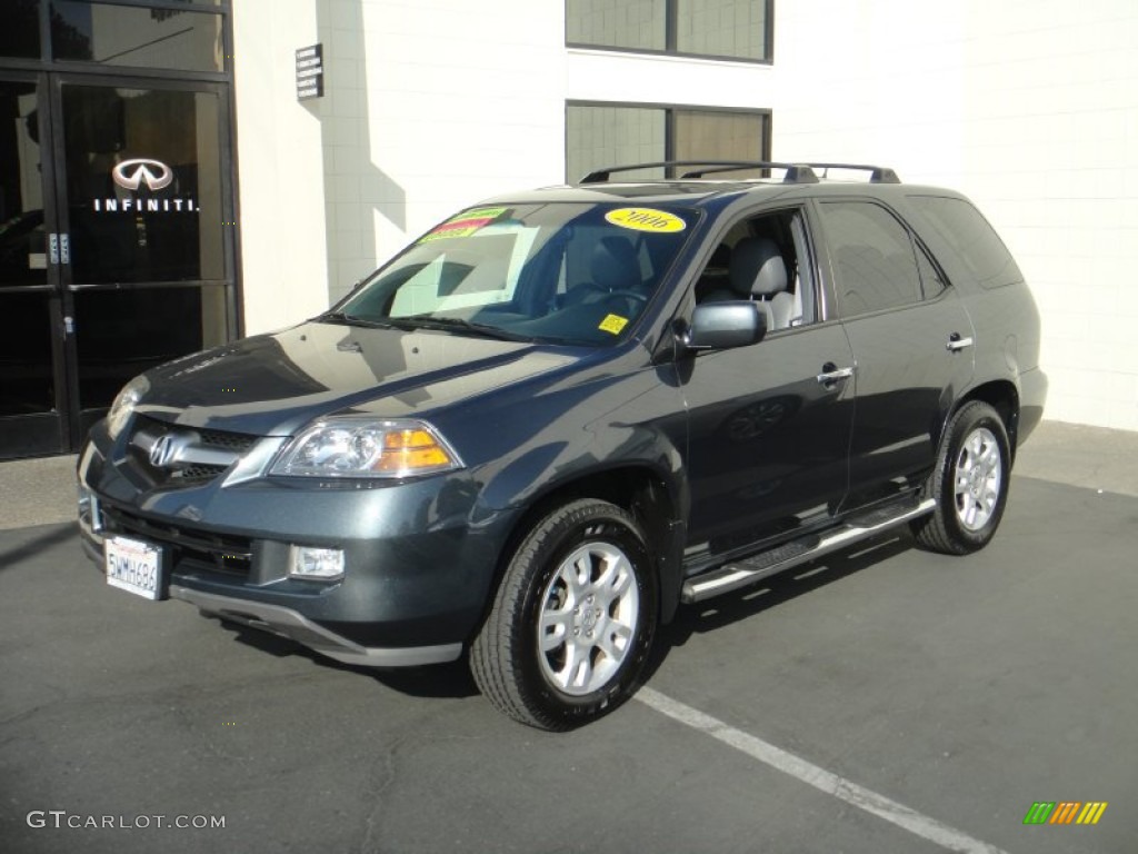 2006 MDX Touring - Sage Brush Green Pearl / Quartz photo #1