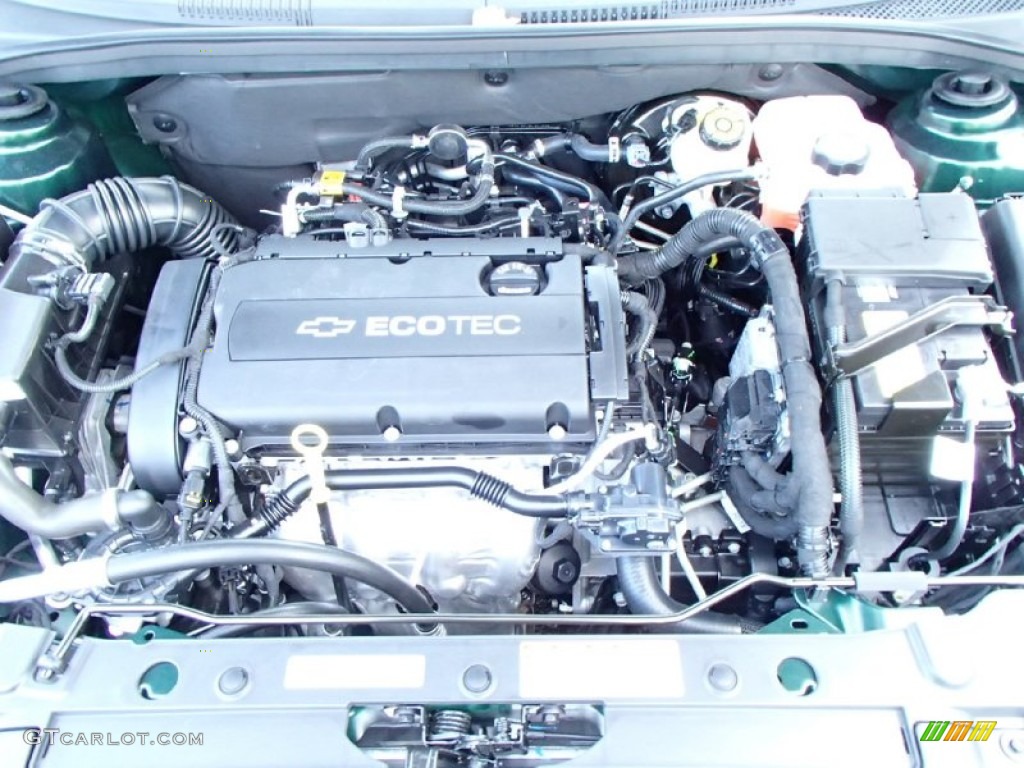 2014 Cruze LS - Rainforest Green Metallic / Jet Black/Medium Titanium photo #10