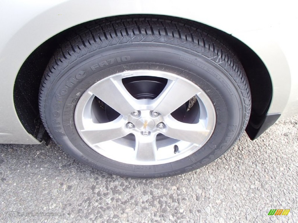 2014 Cruze LT - Champagne Silver Metallic / Jet Black photo #3