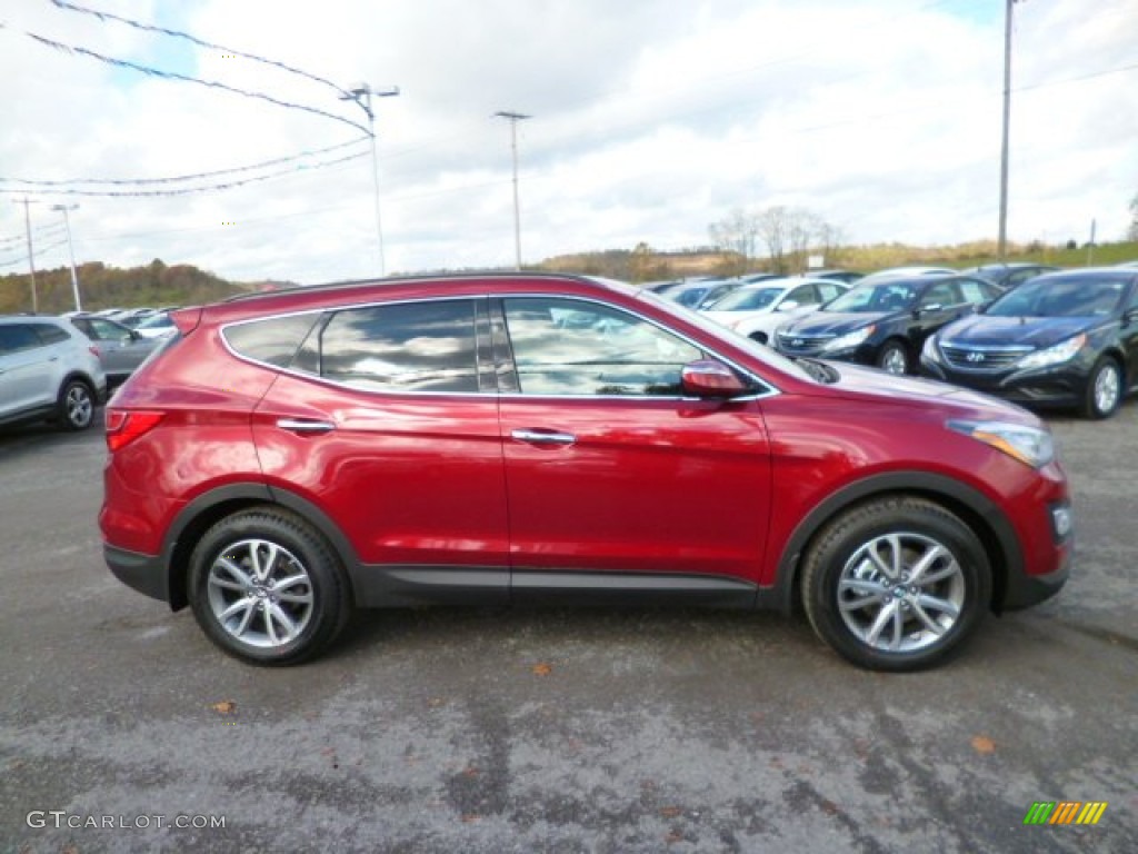 Serrano Red 2014 Hyundai Santa Fe Sport 2.0T AWD Exterior Photo #87243058
