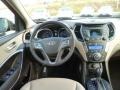 Beige 2014 Hyundai Santa Fe Sport 2.0T AWD Dashboard