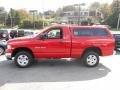 Flame Red - Ram 1500 SLT Regular Cab 4x4 Photo No. 4