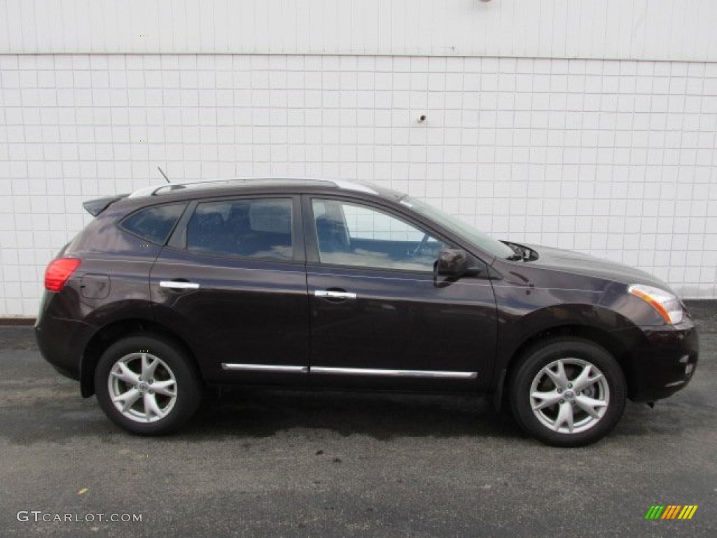 2011 Rogue SV AWD - Black Amethyst / Black photo #2